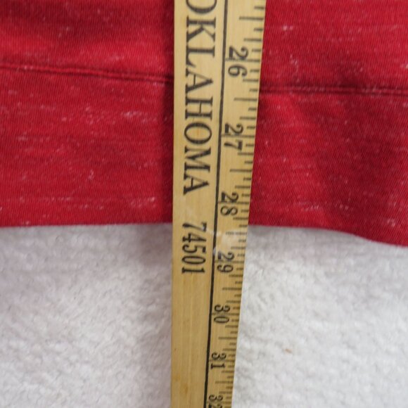 J Jill Sweater Womens Size 3X Heathered Red Cowl Neck Tunic Pockets Long Sleeves - Picture 9 of 9